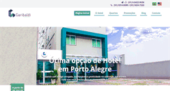Desktop Screenshot of hotelgaribaldi.com.br